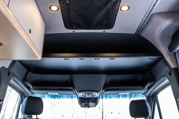 Tablette de voûte avant (Headliner Shelf) en aluminium pour Sprinter
